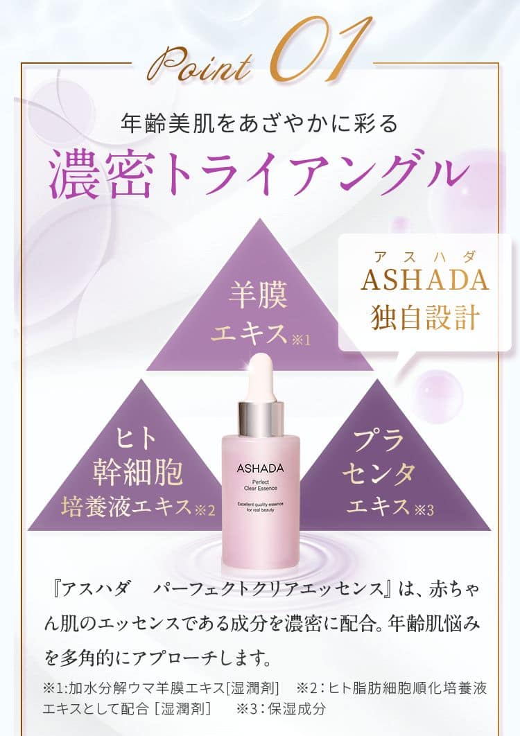 ASHADA アスハダ パーフェクトクリアエッセンス　美容液2個